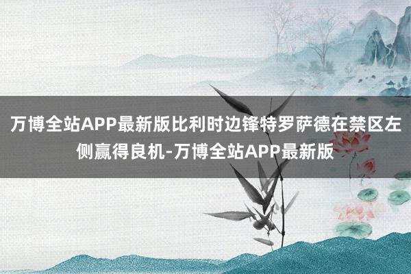 万博全站APP最新版比利时边锋特罗萨德在禁区左侧赢得良机-万博全站APP最新版